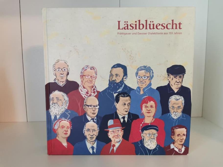 Schones Kleines Studio Mit Sitzplatz, Mitten Im Prattigau Jenaz Luaran gambar