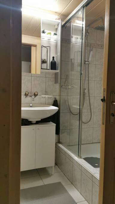 Schones Kleines Studio Mit Sitzplatz, Mitten Im Prattigau Jenaz Luaran gambar